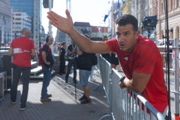 Doček olimpijaca na Trgu bana Jelačića