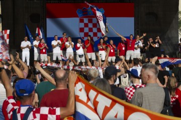 Doček olimpijaca na Trgu bana Jelačića