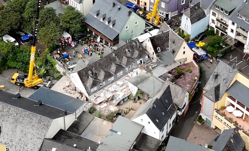 GERMANY HOTEL COLLAPSE