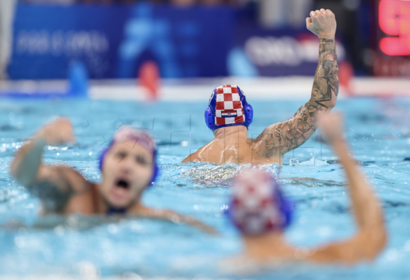 OI: Polufinale vaterpola, Mađarska - Hrvatska