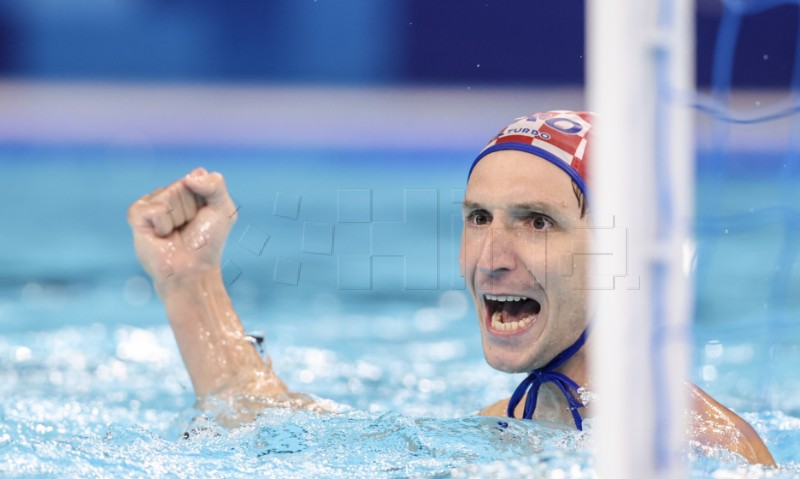 OI: Polufinale vaterpola, Mađarska - Hrvatska