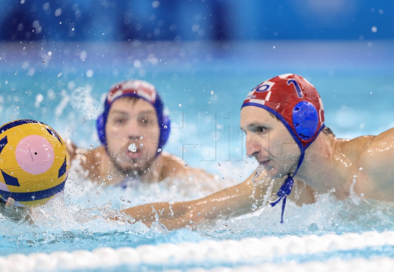 OI: Polufinale vaterpola, Mađarska - Hrvatska