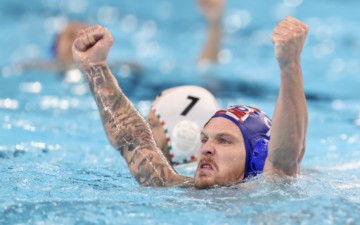 OI: Polufinale vaterpola, Mađarska - Hrvatska