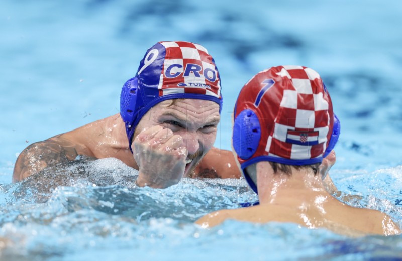 OI: Polufinale vaterpola, Mađarska - Hrvatska