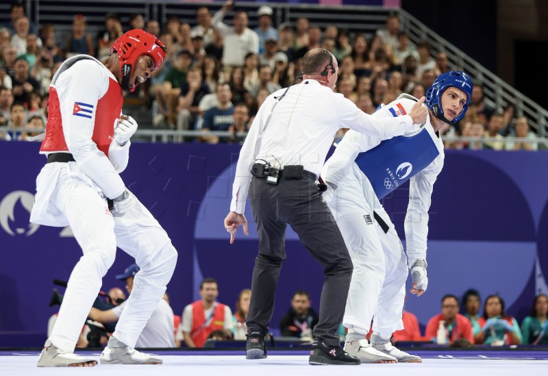 OI: Taekwondo, borba za broncu, Ivan Šapina - Rafael Alba