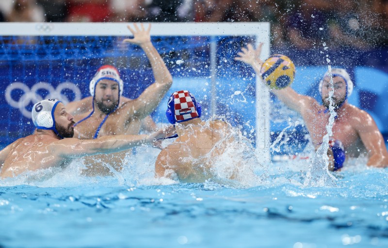 OI: Vaterpolo, finale, Srbija - Hrvatska