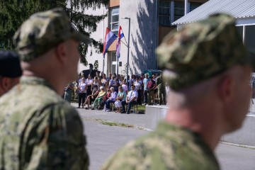 Peti hrvatski kontingent ispraćen u misiju NATO-a u Mađarskoj