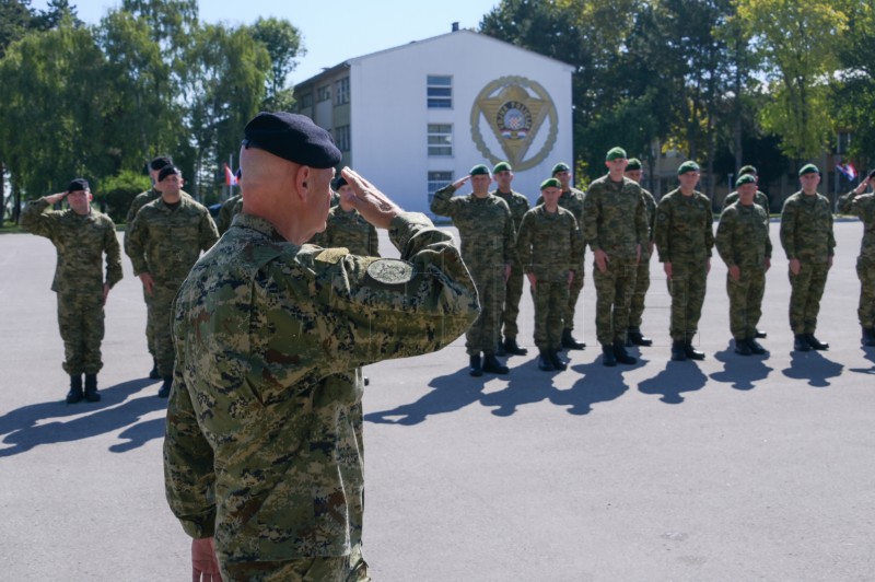 Peti hrvatski kontingent ispraćen u misiju NATO-a u Mađarskoj