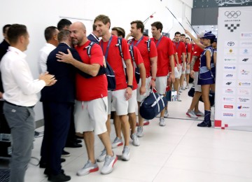 Doček hrvatskih olimpijaca u zagrebačkoj zračnoj luci