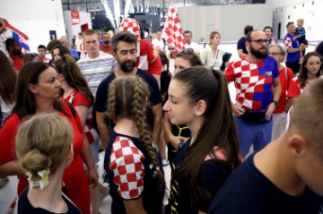 Doček hrvatskih olimpijaca u zagrebačkoj zračnoj luci