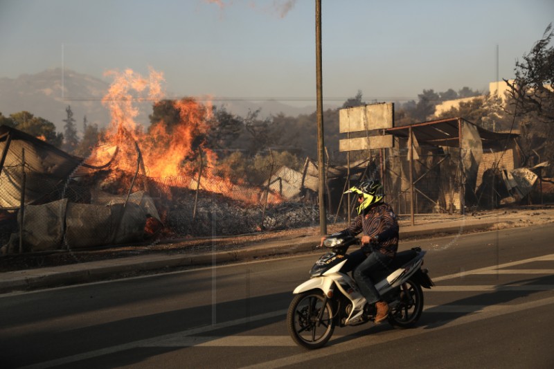 GREECE WILDFIRE