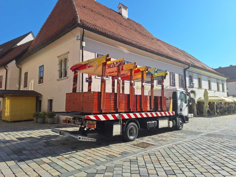 Varaždin: Za špancirere osiguran besplatan parking i prijevoz do centra grada