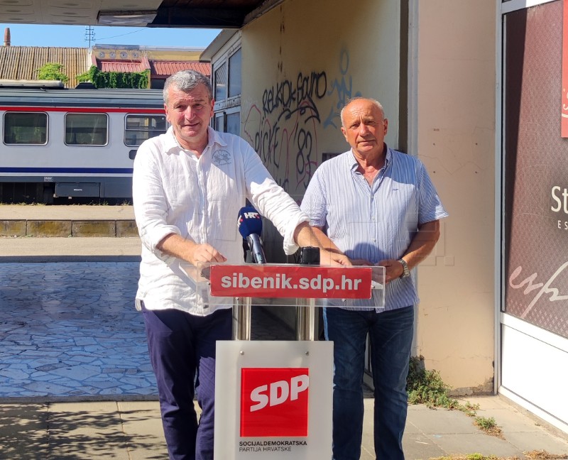 Konferencija za novinare gradske organizacije SDP-a Šibenika