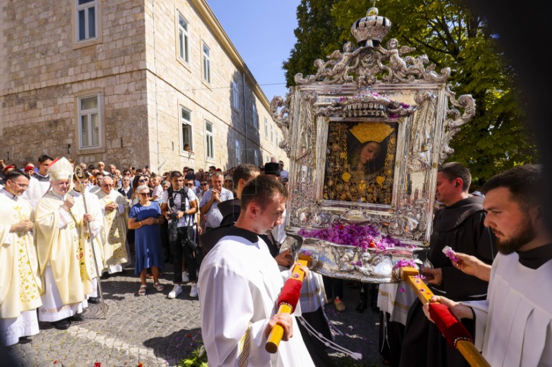 Sinj: Proslava svetkovine Velike Gospe