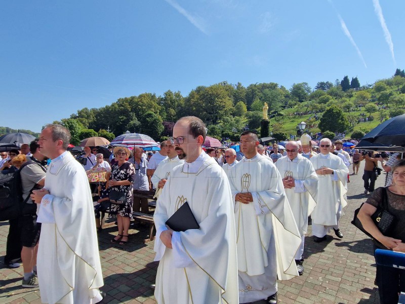 Marija Bistrica: Misa povodom blagdana Velike Gospe