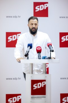 Konferencija za medije SDP-a na temu o problemima u Jadroliniji