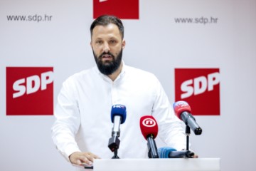 Konferencija za medije SDP-a na temu o problemima u Jadroliniji