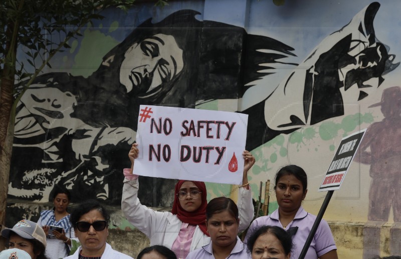 INDIA DOCTORS PROTEST