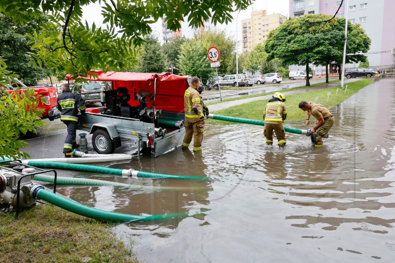 POLAND WEATHER FLOODING