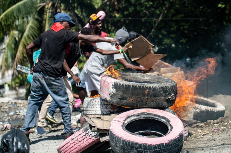 HAITI CRISIS PROTEST