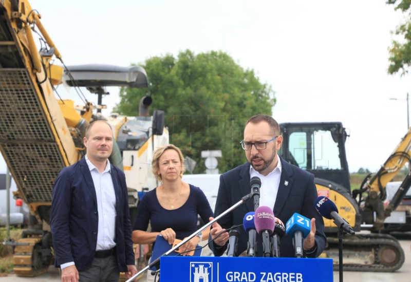 Redovita konferencija za novinare zagrebačkog gradonačelnika Tomislava Tomaševića