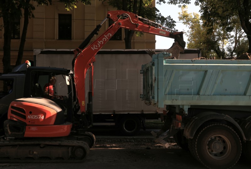 Radovi na obnovi vodovodne mreže u zagrebačkoj Ilici na Črnomercu