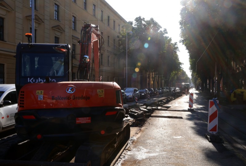 Radovi na obnovi vodovodne mreže u zagrebačkoj Ilici na Črnomercu