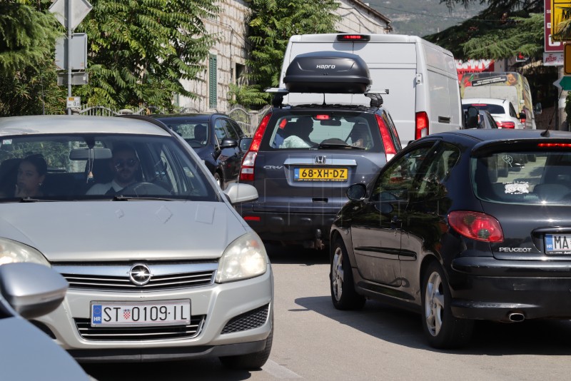 Prometne gužve u Vrgorcu