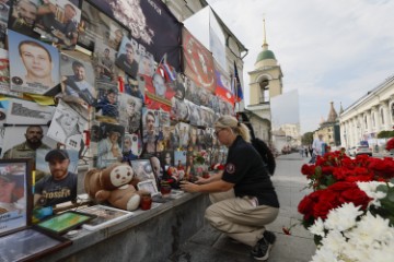 RUSSIA PRIGOZHIN DEATH ANNIVERSARY