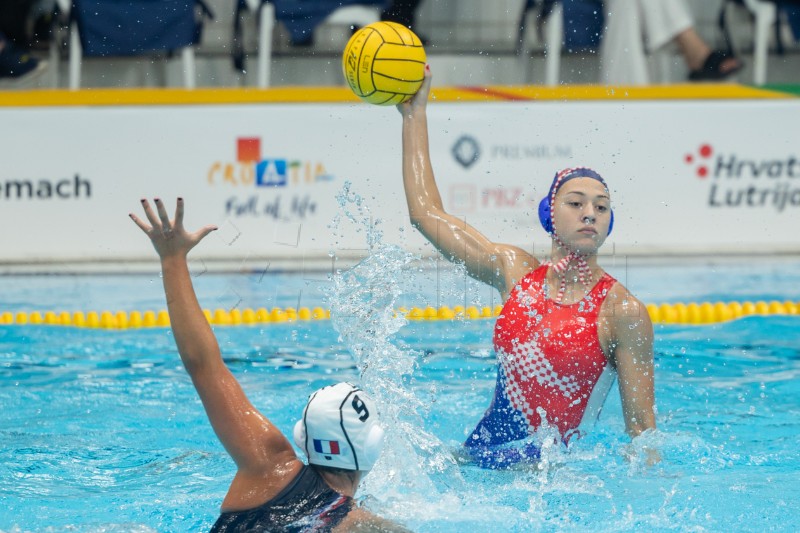 Vaterpolo U19: Hrvatska - Francuska