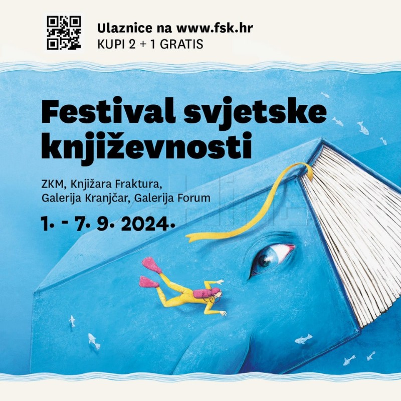 12. Festival svjetske književnosti u Zagrebu od 1. do 7. rujna