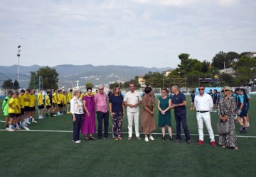 Obilazak pomoćnog igrališts stadiona Kantrida