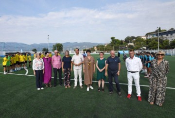 Obilazak pomoćnog igrališts stadiona Kantrida