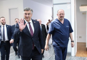 Plenković posjetio Specijalnu bolnicu Radiochirurgija