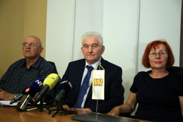 Konferencija za novinare Bloka umirovljenici zajedno