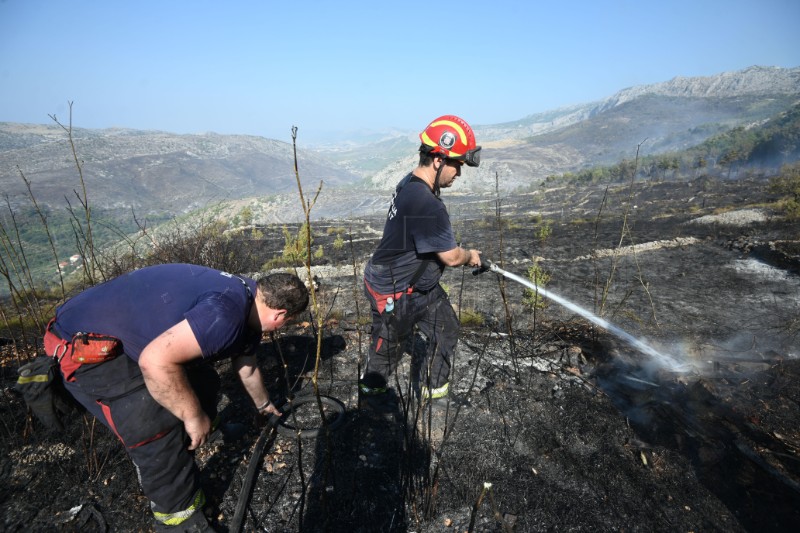 Posljedice požara u Sitnu Donjem