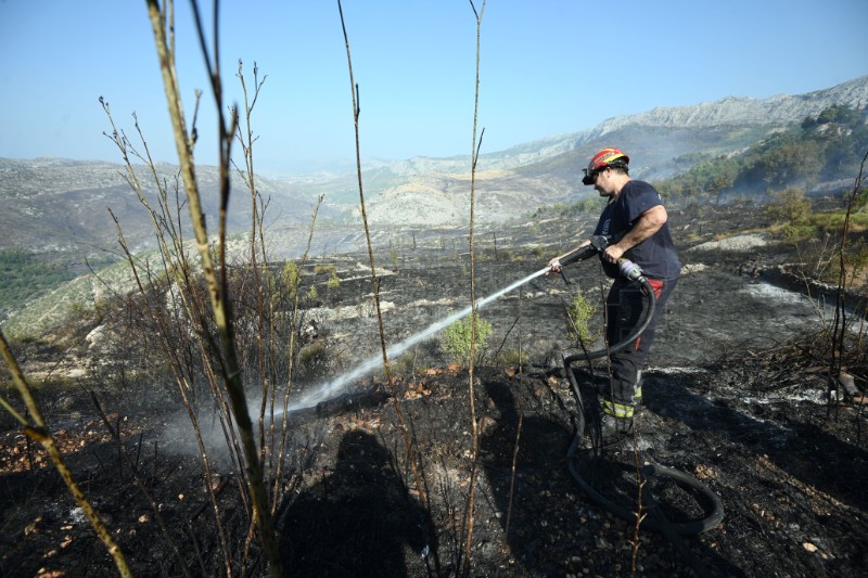 Posljedice požara u Sitnu Donjem