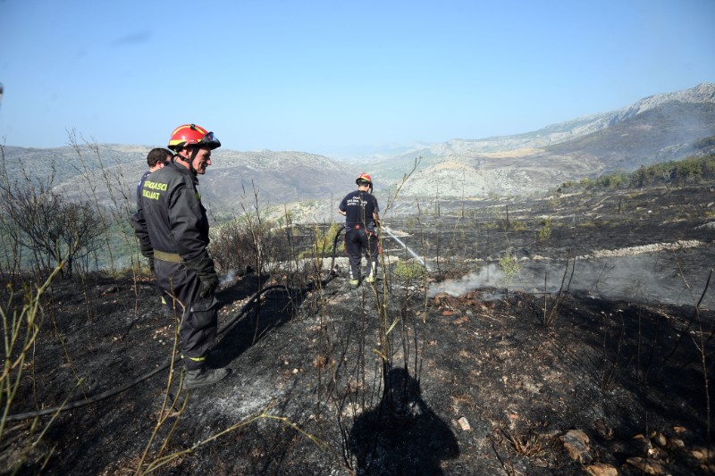 Posljedice požara u Sitnu Donjem