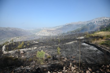 Posljedice požara u Sitnu Donjem