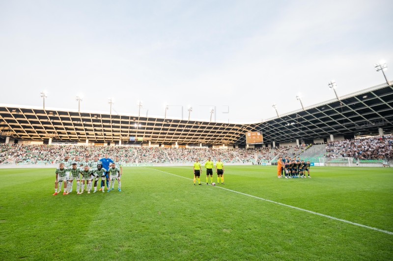 Uzvratna utakmica playoffa Konferencijske nogometne lige Olimpija - Rijeka