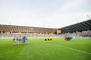 Uzvratna utakmica playoffa Konferencijske nogometne lige Olimpija - Rijeka