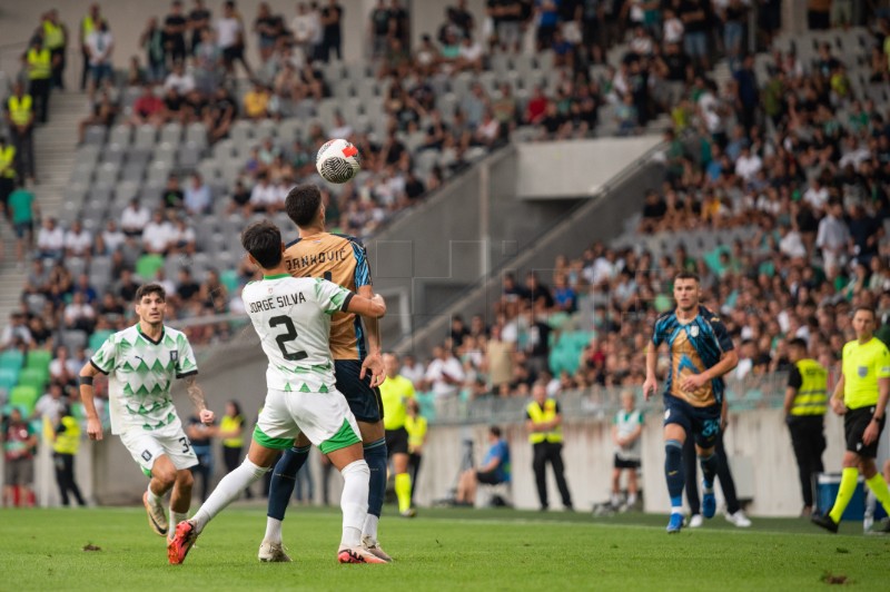 Uzvratna utakmica playoffa Konferencijske nogometne lige Olimpija - Rijeka