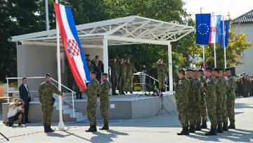 Požega: Predsjednik Milanović na svečanoj prisezi 43. naraštaja ročnih vojnika