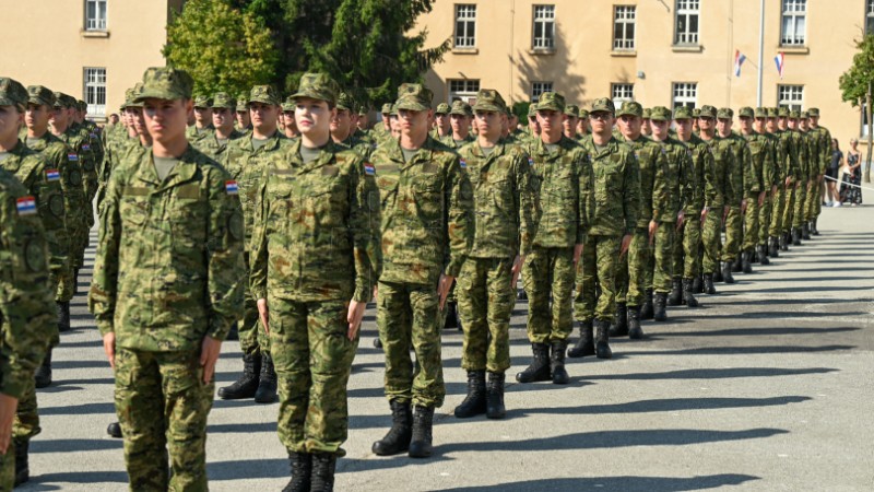 Požega: Predsjednik Milanović na svečanoj prisezi 43. naraštaja ročnih vojnika