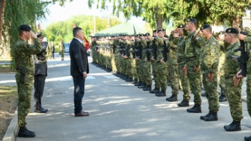 Požega: Predsjednik Milanović na svečanoj prisezi 43. naraštaja ročnih vojnika