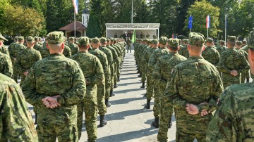 Požega: Predsjednik Milanović na svečanoj prisezi 43. naraštaja ročnih vojnika