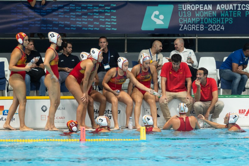 Vaterpolo U19 finale: Španjolska - Mađarska