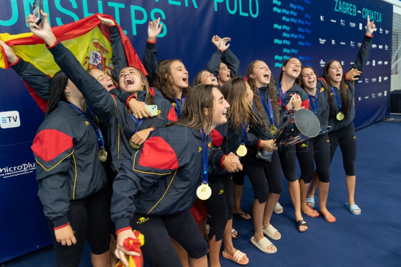 Vaterpolo U19: Španjolska prvakinje Europe