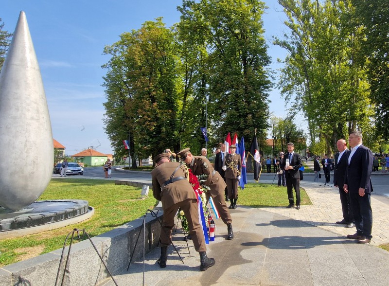 Obilježena 30. obljetnica osnivanja 20. domobranske pukovnije Glina