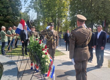 Obilježena 30. obljetnica osnivanja 20. domobranske pukovnije Glina